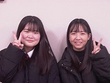 佐々木愛花さん（右）＆ 新井紗佳さん（左）